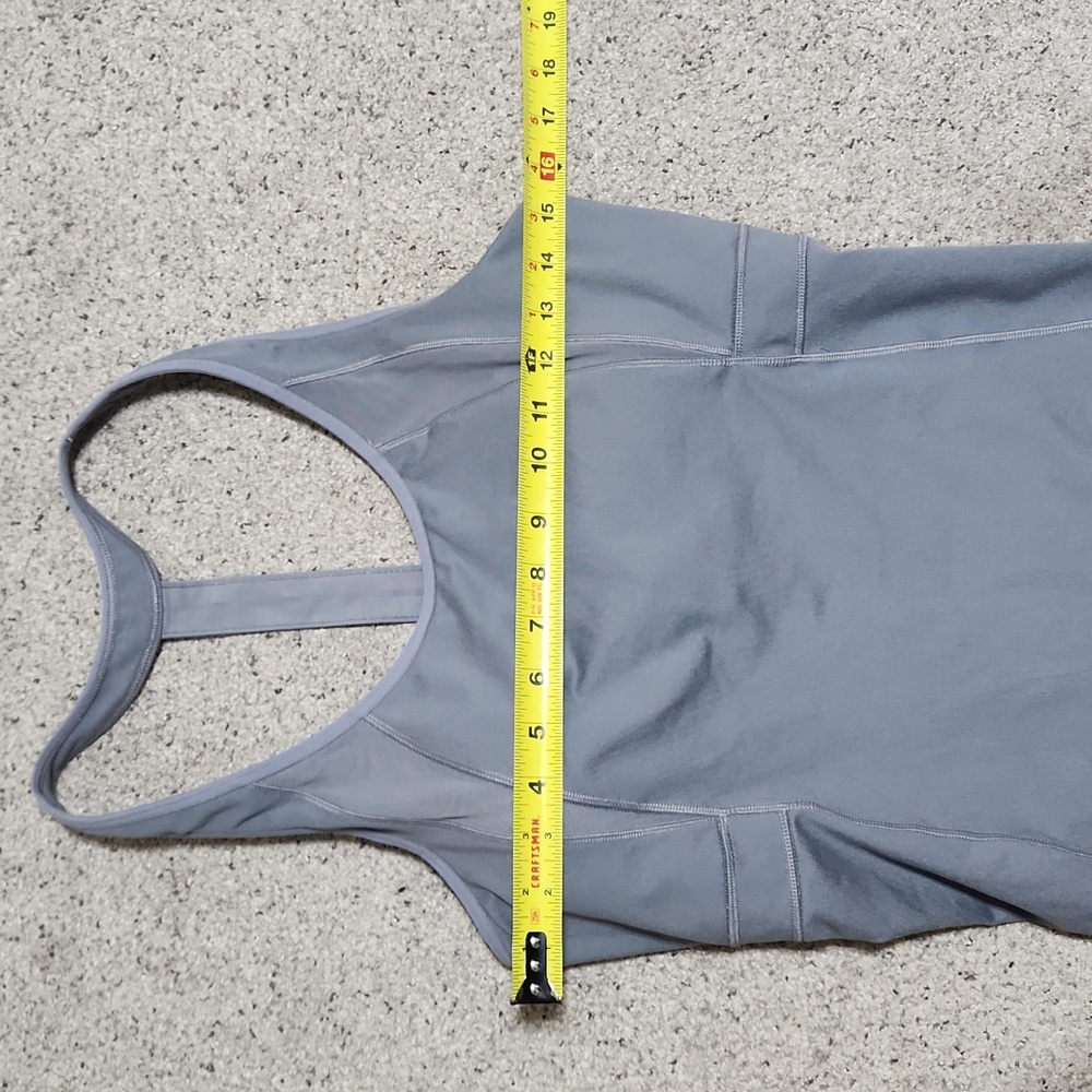 Athleta Stunner T Back Pullover Active Top Grey Size XL - Picture 4 of 9